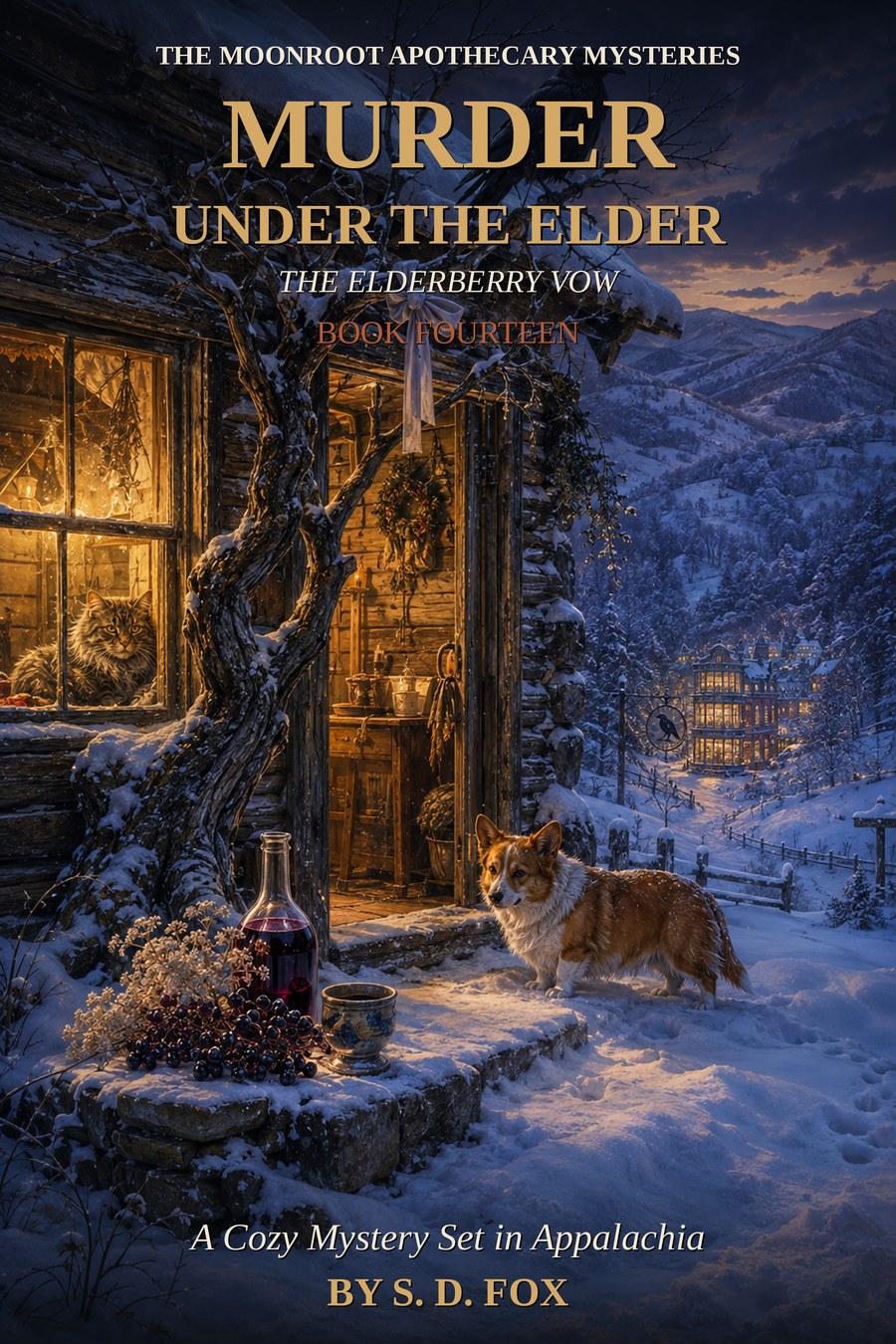Cover of Murder Under the Elder by S. D. Fox