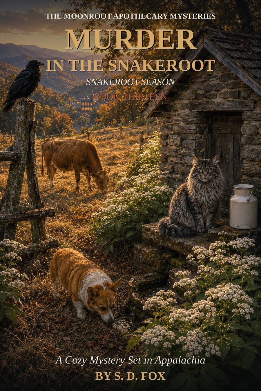 Cover of Murder in the Snakeroot by S. D. Fox