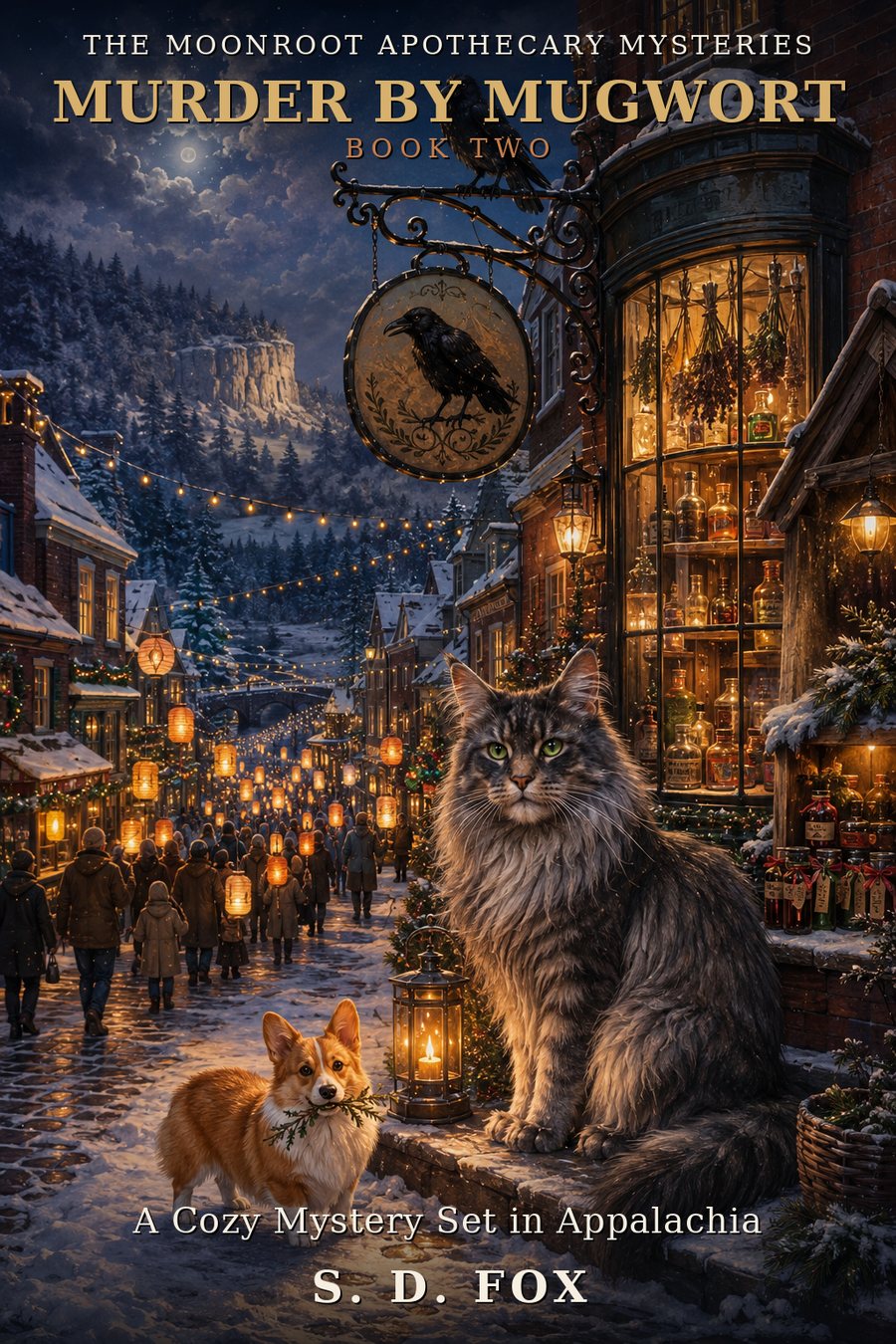 Cover of Murder by Mugwort by S. D. Fox