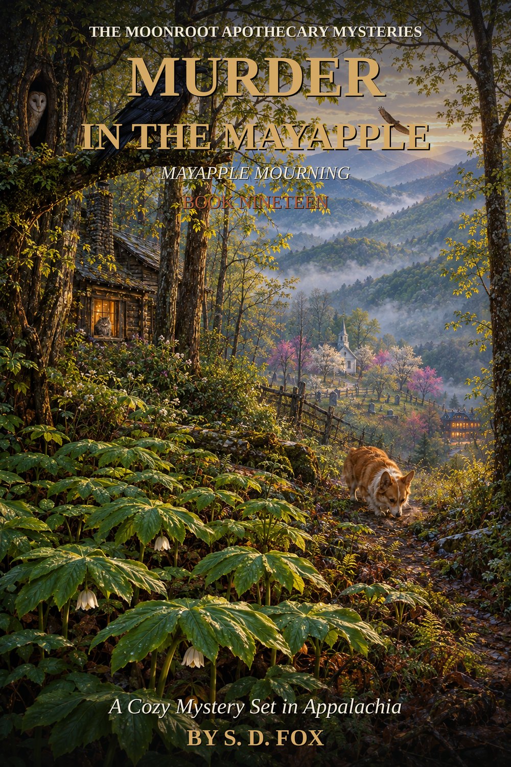 Cover of Murder in the Mayapple by S. D. Fox