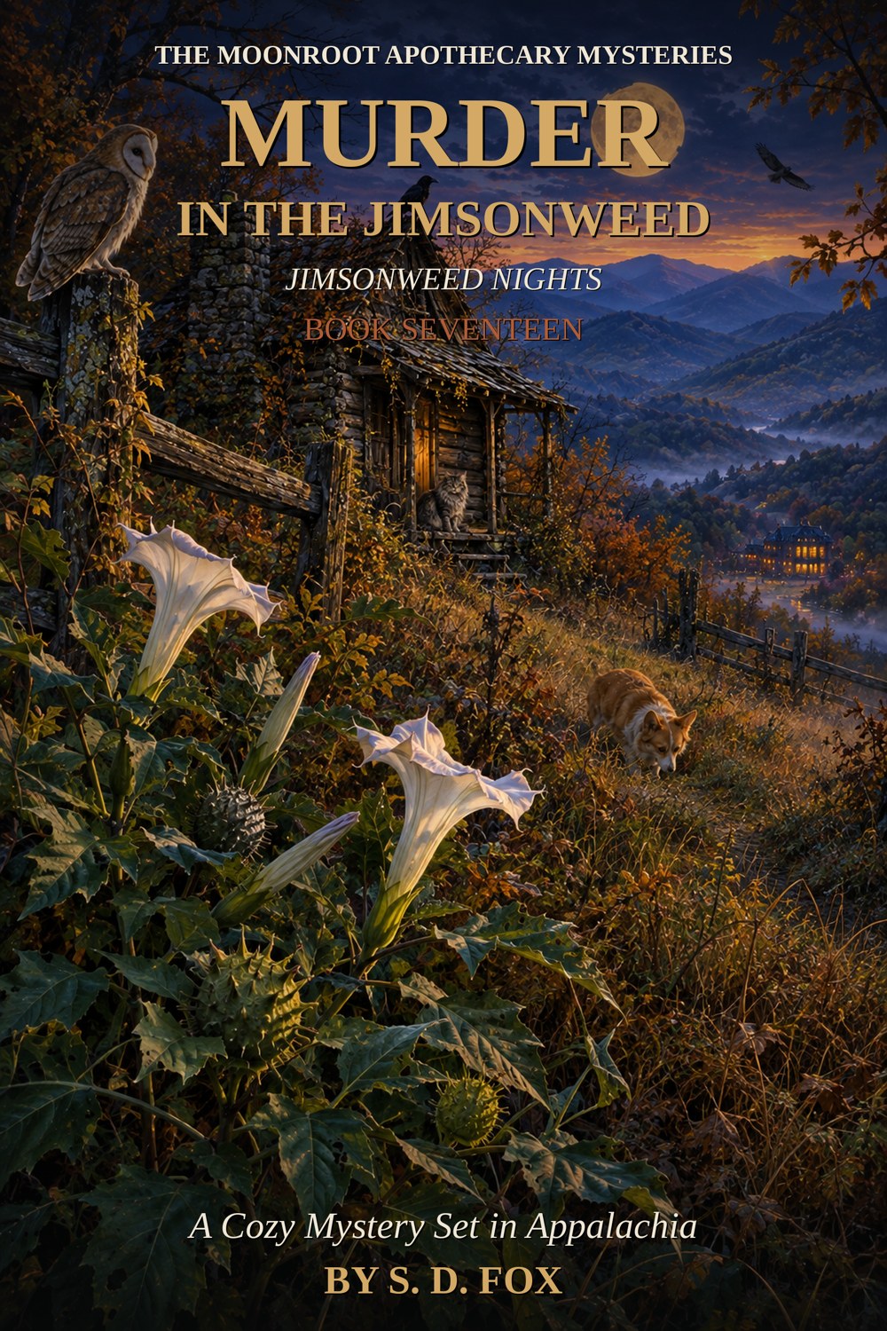 Cover of Murder in the Jimsonweed by S. D. Fox