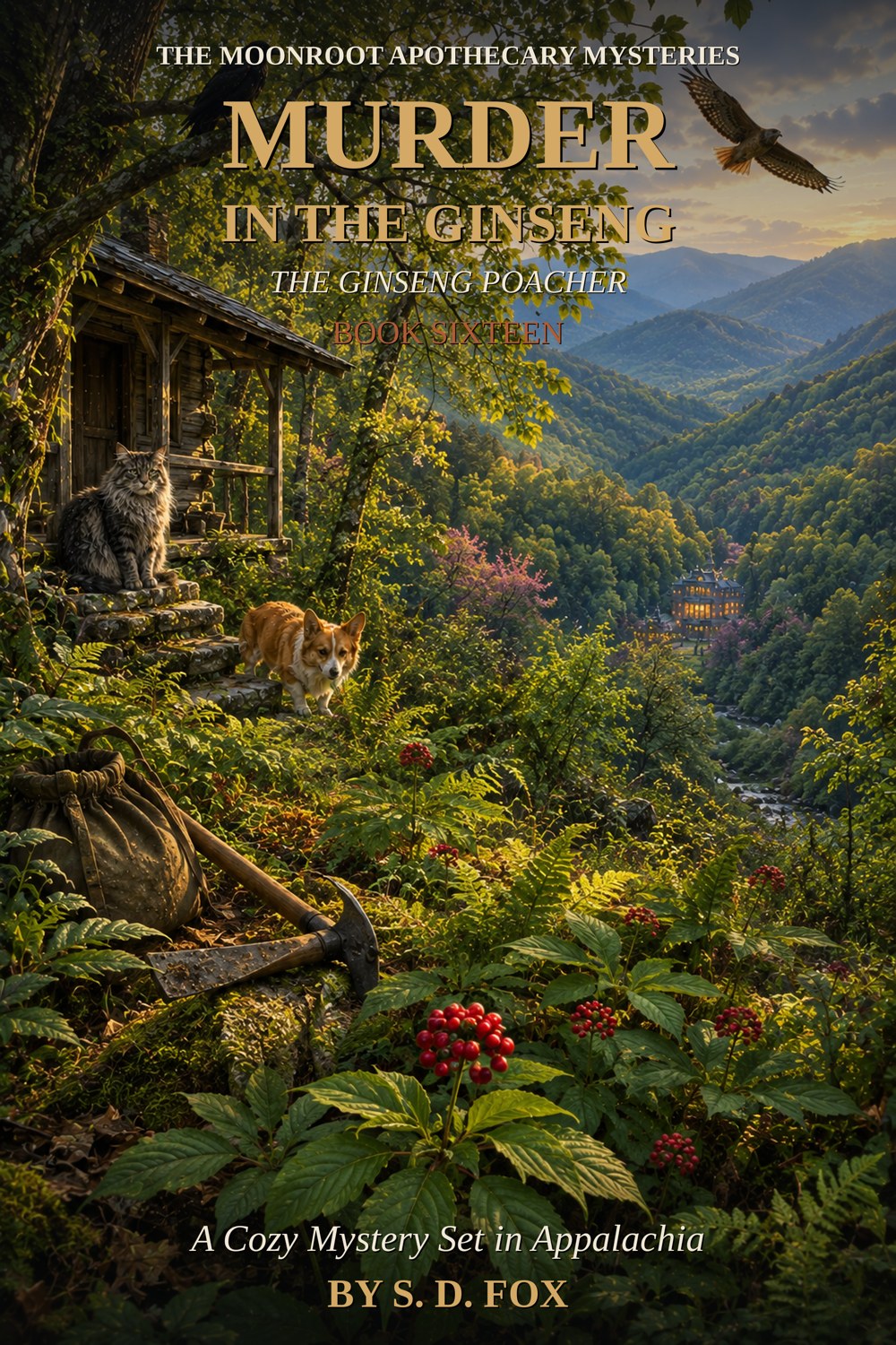 Cover of Murder in the Ginseng by S. D. Fox